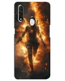 Чехол для OPPO A31 с картинкой «BMW — скорость в дожде» Чехол для OPPO A31 с картинкой «BMW — скорость в дожде»
