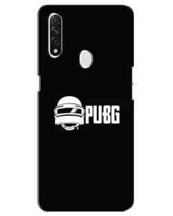 Чехол для OPPO A31 с картинкой «PUBG — классический лого»