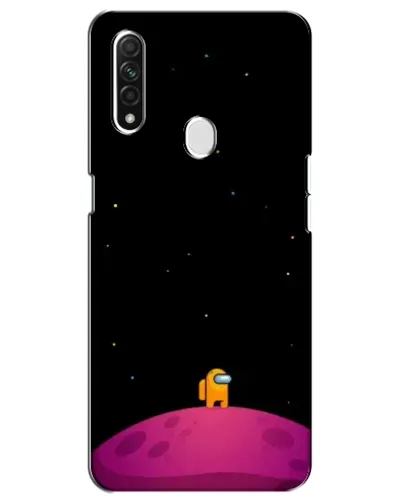 Чехол для OPPO A31 с картинкой «Одинокий герой на планете»