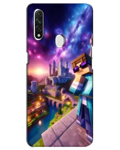 Чехол для OPPO A31 с картинкой «Стив и космос» Чехол для OPPO A31 с картинкой «Стив и космос»