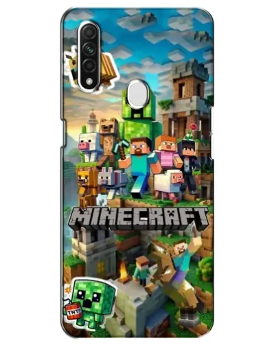 Чехол для OPPO A31 с картинкой «Замок Minecraft» Чехол для OPPO A31 с картинкой «Замок Minecraft»