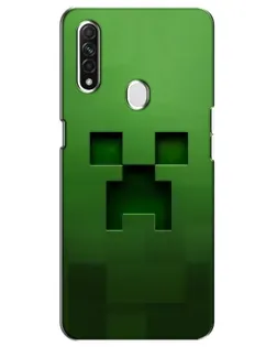 Чехол для OPPO A31 с картинкой «Крипер микро-дизайн» Чехол для OPPO A31 с картинкой «Крипер микро-дизайн»