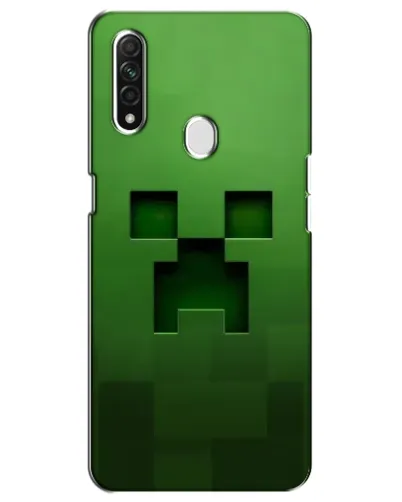 Чехол для OPPO A31 с картинкой «Крипер микро-дизайн» Чехол для OPPO A31 с картинкой «Крипер микро-дизайн»