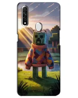 Чехол для OPPO A31 с картинкой «Крипер в свитере» Чехол для OPPO A31 с картинкой «Крипер в свитере»