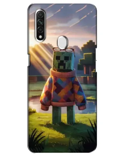 Чехол для OPPO A31 с картинкой «Крипер в свитере» Чехол для OPPO A31 с картинкой «Крипер в свитере»