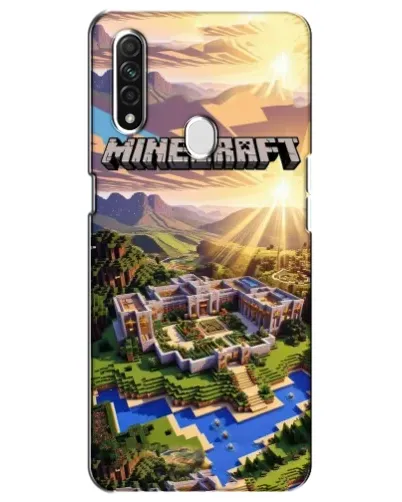 Чехол для OPPO A31 с картинкой «Minecraft панорама» Чехол для OPPO A31 с картинкой «Minecraft панорама»