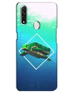 Чехол для OPPO A31 с картинкой «Черепаха Minecraft» Чехол для OPPO A31 с картинкой «Черепаха Minecraft»