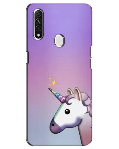 Чехол для OPPO A31 с картинкой «Единорог градиент»