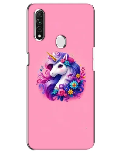 Чехол для OPPO A31 с картинкой «Сказочный единорог»