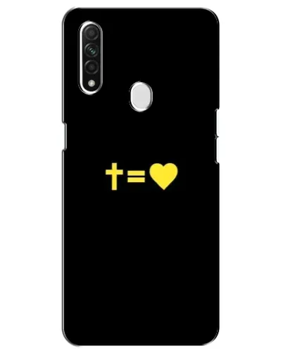 Чохол для OPPO A31 з картинкою «Серце та Хрест» Чохол для OPPO A31 з картинкою «Серце та Хрест»