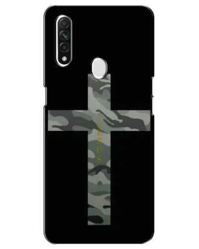 Чохол для OPPO A31 з картинкою «Мілітарі Хрест» Чохол для OPPO A31 з картинкою «Мілітарі Хрест»