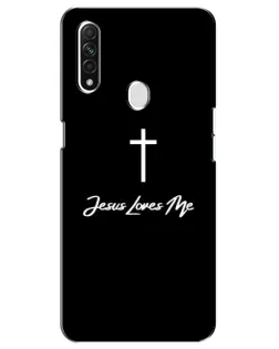 Чохол для OPPO A31 з картинкою «Ісус любить тебе»