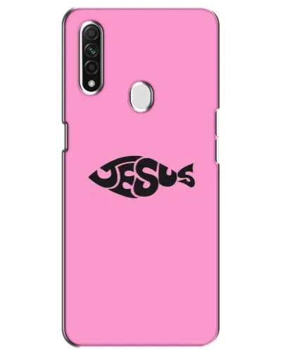 Чохол для OPPO A31 з картинкою «Рожевий символ Jesus» Чохол для OPPO A31 з картинкою «Рожевий символ Jesus»