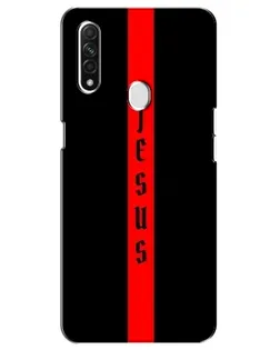 Чохол для OPPO A31 з картинкою «Червона лінія віри»