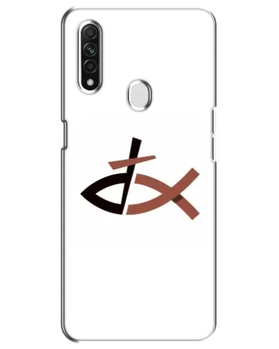 Чохол для OPPO A31 з картинкою «Риба та хрест» Чохол для OPPO A31 з картинкою «Риба та хрест»