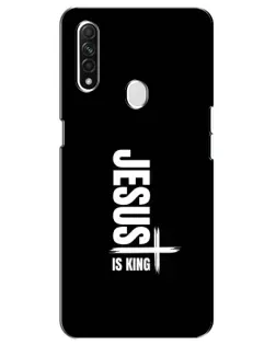 Чохол для OPPO A31 з картинкою «Вертикаль віри Jesus»