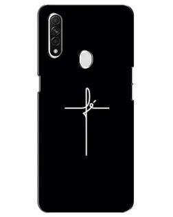 Чехол для OPPO A31 с картинкой «Тонкий крест» Чехол для OPPO A31 с картинкой «Тонкий крест»