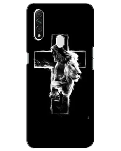 Чехол для OPPO A31 с картинкой «Сияющий крест Jesus» Чехол для OPPO A31 с картинкой «Сияющий крест Jesus»
