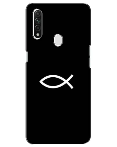 Чехол для OPPO A31 с картинкой «Символ рыбы Jesus» Чехол для OPPO A31 с картинкой «Символ рыбы Jesus»