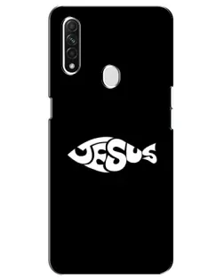 Чехол для OPPO A31 с картинкой «Рыба Jesus» Чехол для OPPO A31 с картинкой «Рыба Jesus»