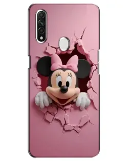 Чехол для OPPO A31 с картинкой «Минни сквозь стену» Чехол для OPPO A31 с картинкой «Минни сквозь стену»