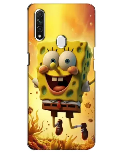 Чохол для OPPO A31 з картинкою «Губка Боб стрибає»