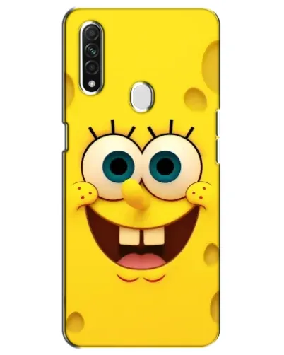Чохол для OPPO A31 з картинкою «Губка Боб посмішка»