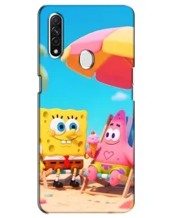 Чехол для OPPO A31 с картинкой «Отдых на пляже» Чехол для OPPO A31 с картинкой «Отдых на пляже»