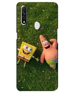 Чехол для OPPO A31 с картинкой «Друзья на лужайке» Чехол для OPPO A31 с картинкой «Друзья на лужайке»