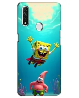 Чехол для OPPO A31 с картинкой «Спанч Боб под водой» Чехол для OPPO A31 с картинкой «Спанч Боб под водой»