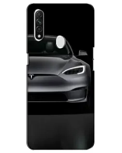 Чехол для OPPO A31 с картинкой «Tesla Model S Look» Чехол для OPPO A31 с картинкой «Tesla Model S Look»