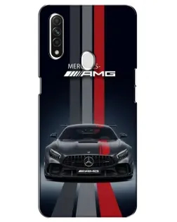 Чехол для OPPO A31 с картинкой «Mercedes — белый карбон» Чехол для OPPO A31 с картинкой «Mercedes — белый карбон»