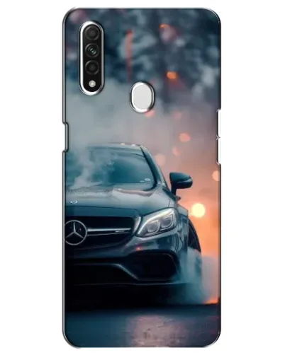 Чехол для OPPO A31 с картинкой «Mercedes — ночной город» Чехол для OPPO A31 с картинкой «Mercedes — ночной город»