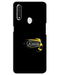 Чехол для OPPO A31 с картинкой «Mercedes — ретро стиль»