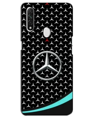 Чехол для OPPO A31 с картинкой «Mercedes — бирюзовый акцент» Чехол для OPPO A31 с картинкой «Mercedes — бирюзовый акцент»