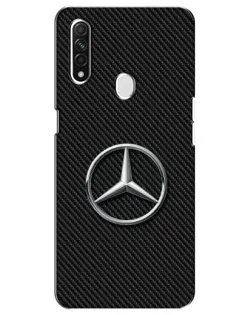 Чехол для OPPO A31 с картинкой «Карбоновый Mercedes стиль»