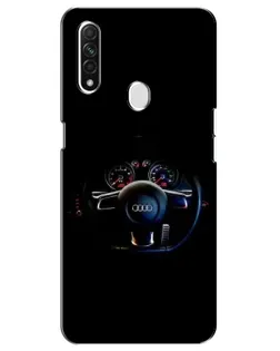 Чехол для OPPO A31 с картинкой «Салон Audi — руль» Чехол для OPPO A31 с картинкой «Салон Audi — руль»