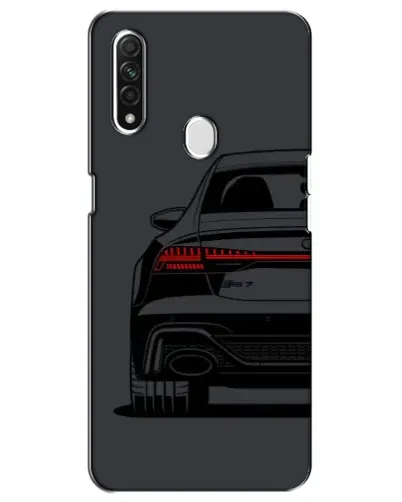 Чехол для OPPO A31 с картинкой «Задняя часть Audi — арт»