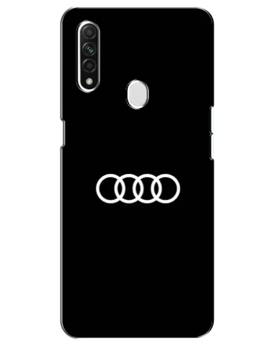 Чехол для OPPO A31 с картинкой «Audi White Logo»