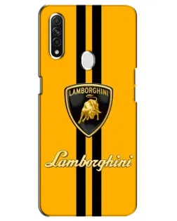 Чехол для OPPO A31 с картинкой «Lamborghini Stripe желтый» Чехол для OPPO A31 с картинкой «Lamborghini Stripe желтый»