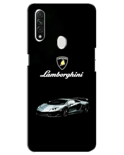 Чехол для OPPO A31 с картинкой «Логотип Lamborghini классика»
