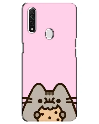 Чехол для OPPO A31 с картинкой «Pusheen и печенье» Чехол для OPPO A31 с картинкой «Pusheen и печенье»
