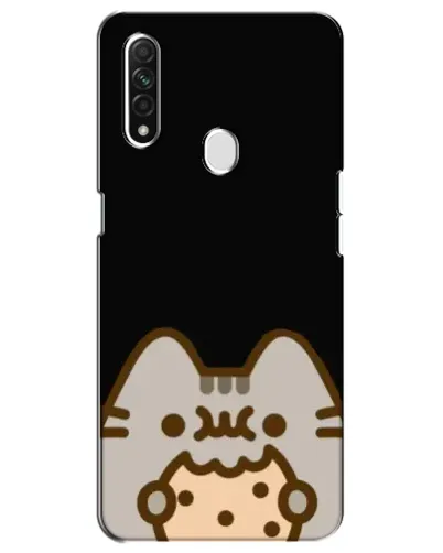Чехол для OPPO A31 с картинкой «Пушин на черном» Чехол для OPPO A31 с картинкой «Пушин на черном»
