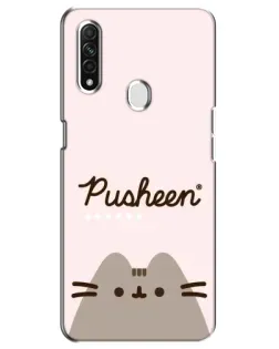 Чохол для OPPO A31 з картинкою «Pusheen логотип» Чохол для OPPO A31 з картинкою «Pusheen логотип»