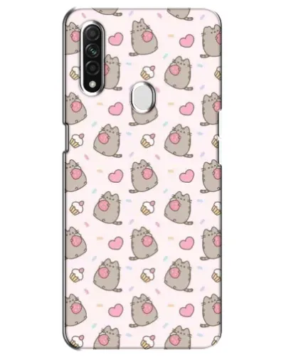 Чехол для OPPO A31 с картинкой «Пушин и сладости» Чехол для OPPO A31 с картинкой «Пушин и сладости»