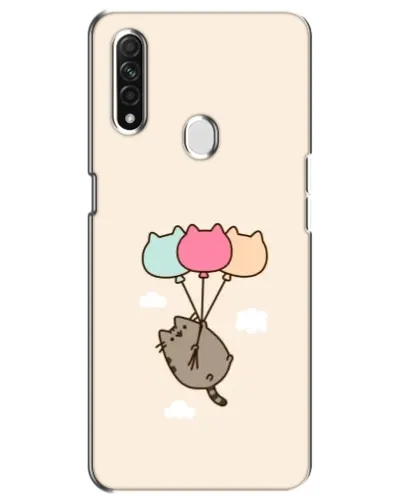 Чехол для OPPO A31 с картинкой «Пушин на шариках» Чехол для OPPO A31 с картинкой «Пушин на шариках»