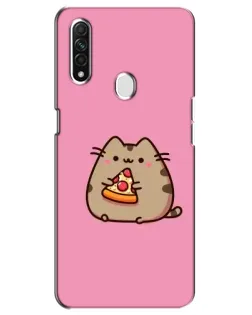 Чохол для OPPO A31 з картинкою «Пушин із піцою» Чохол для OPPO A31 з картинкою «Пушин із піцою»