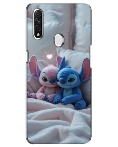 Чохол для OPPO A31 з картинкою «Плюшеві Стіч Ангел»