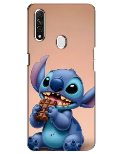 Чохол для OPPO A31 з картинкою «Стіч їсть шоколад»