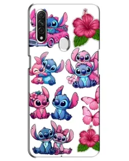 Чохол для OPPO A31 з картинкою «Стікери Stitch та Angel» Чохол для OPPO A31 з картинкою «Стікери Stitch та Angel»